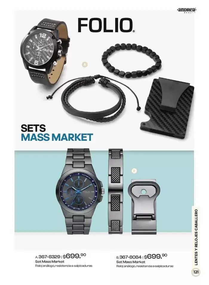 Catálogo de ANDREA | BELLEZA INTEGRAL DAMA 21 de marzo al 20 de abril 2025 - Pagina 121