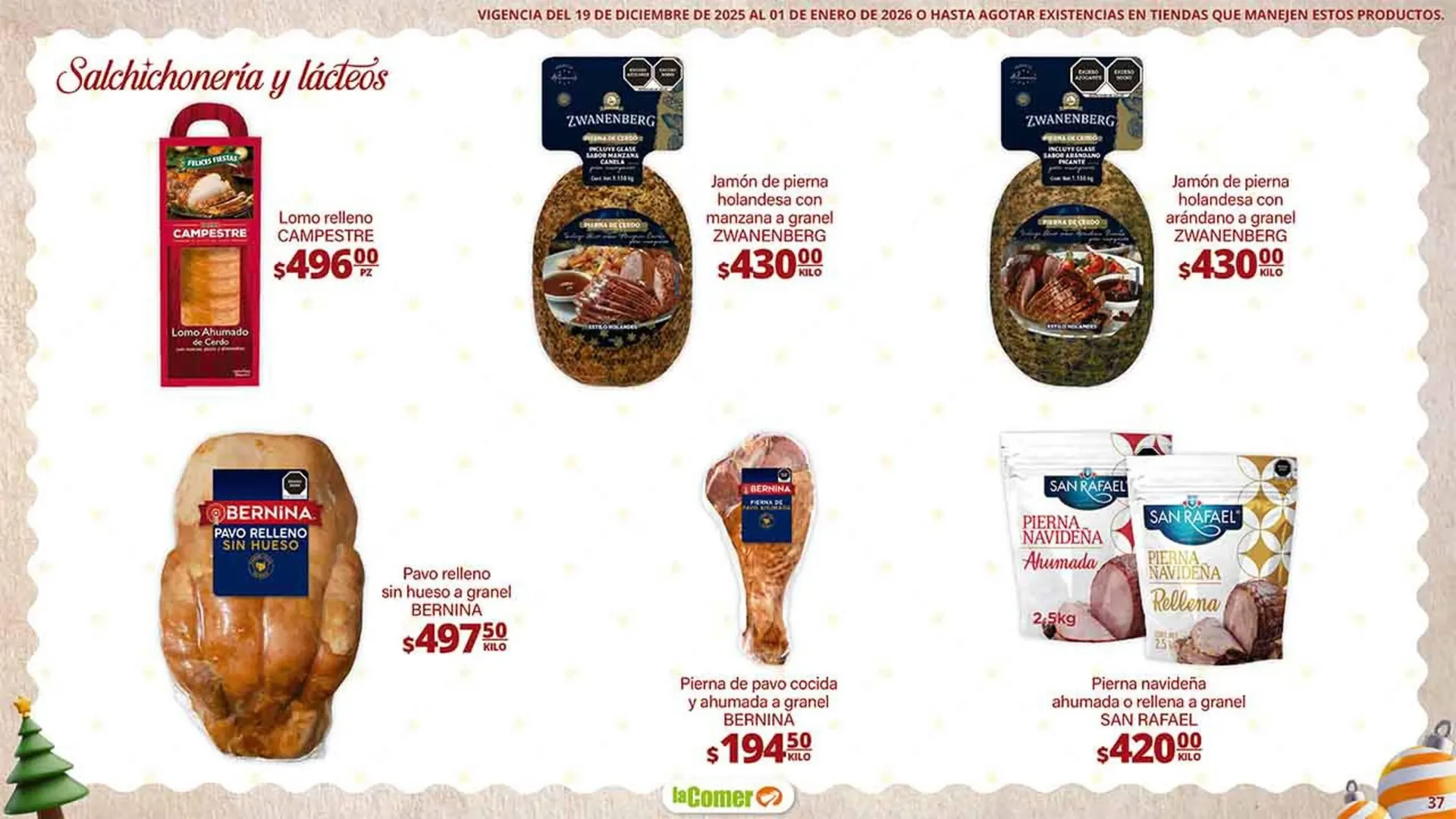 Catálogo de Folleto La Comer 19 de diciembre al 1 de enero 2026 - Pagina 37