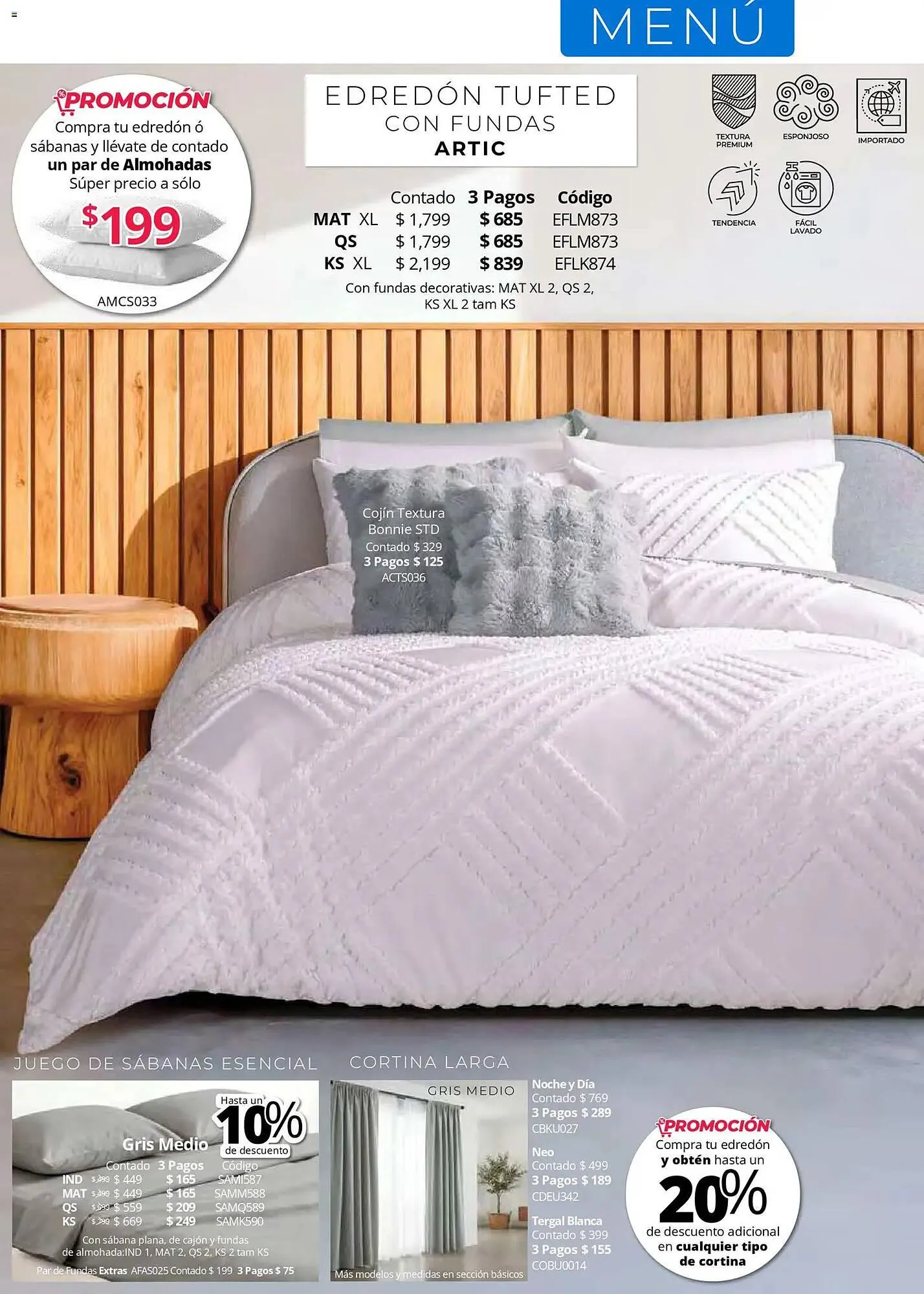 Catálogo de Catálogo Colchas Concord 1 de mayo al 1 de agosto 2026 - Pagina 36