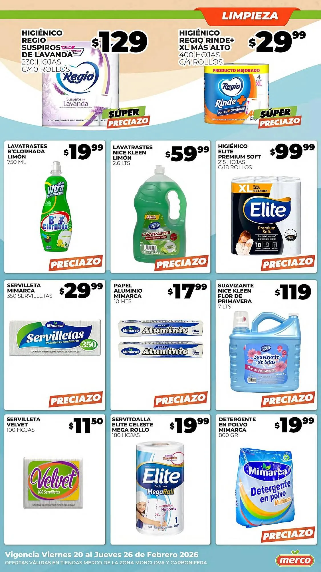 Catálogo de Folleto Merco 20 de febrero al 26 de febrero 2026 - Pagina 6