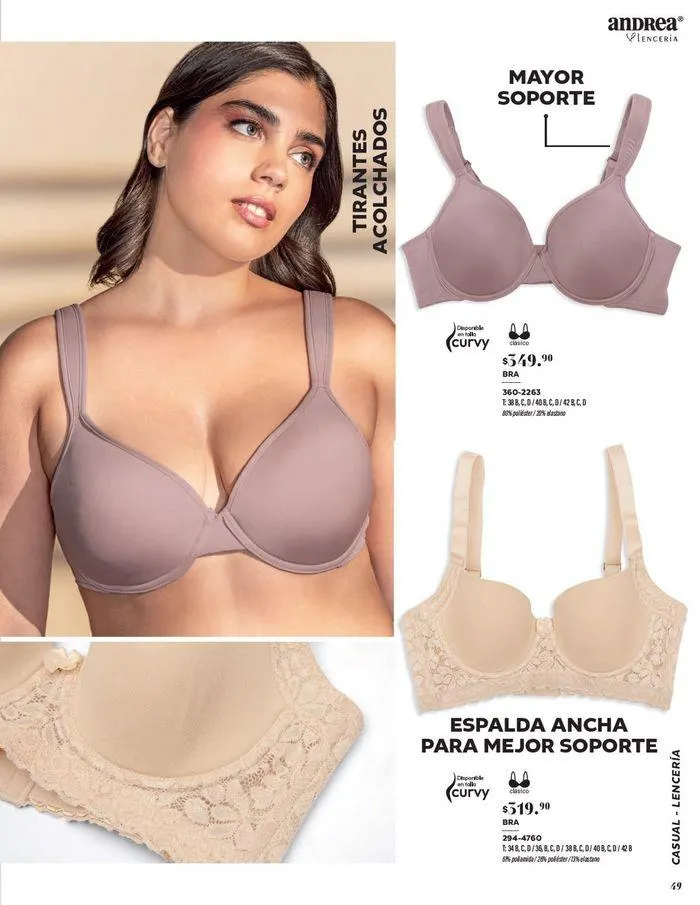 Catálogo de ANDREA - LENCERIA & VESTIR INTERIOR 26 de agosto al 25 de enero 2025 - Pagina 67