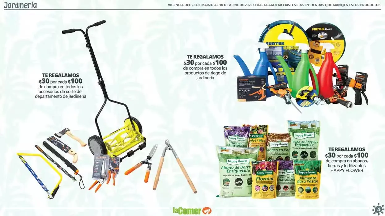 Catálogo de La Comer Vacaciones 28 de marzo al 10 de abril 2025 - Pagina 21