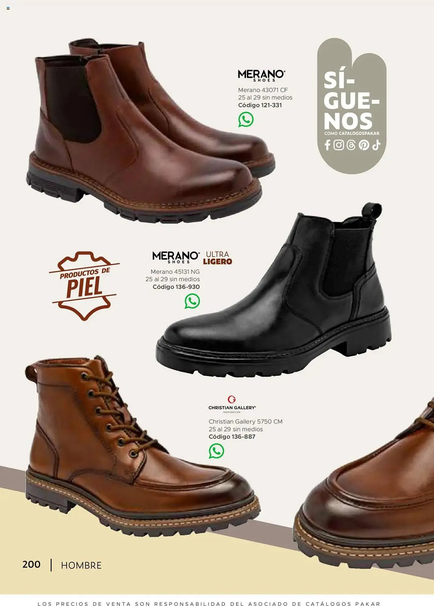 Catálogo de Catálogo SC Pakar 24 de julio al 1 de enero 2026 - Pagina 200