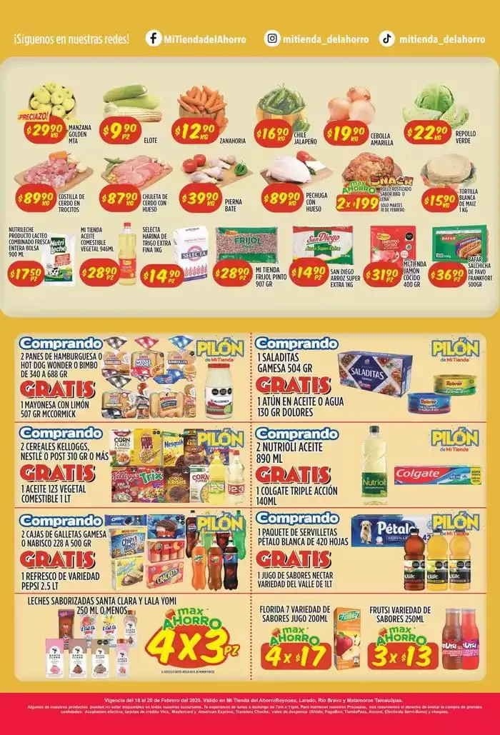 Catálogo de Ofertas Mi Tienda del Ahorro 18 de febrero al 20 de febrero 2025 - Pagina 2