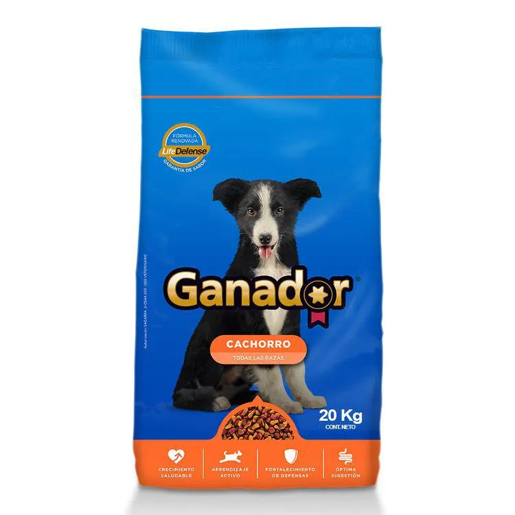 Alimento Ganador Cachorro 20 Kg - 1 pieza