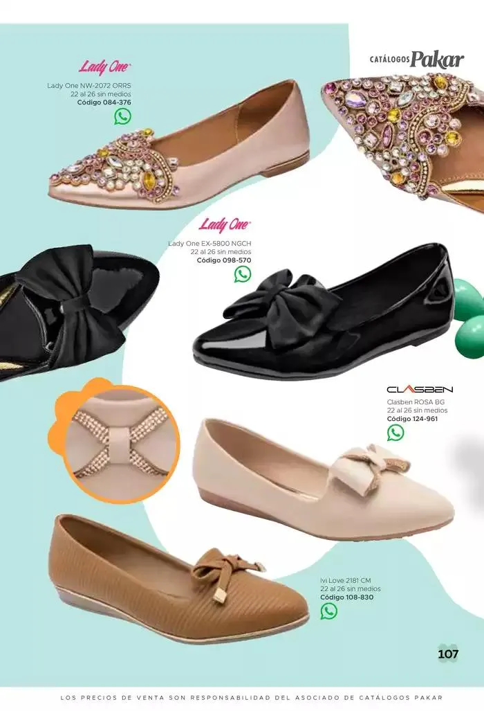 Catálogo de Pakar Mujer 31 de enero al 31 de agosto 2025 - Pagina 107