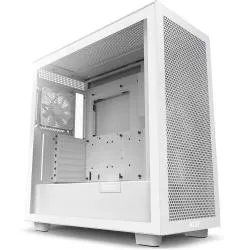 Gabinete NZXT H7 Flow, Midi-Tower, ATX/EATX/Micro-ATX/Mini-ITX, USB 3.0, sin Fuente, 2 Ventiladores Instalados, Blanco