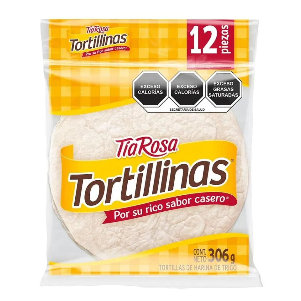 Tortillas de harina Tía Rosa Tortillinas 306 g