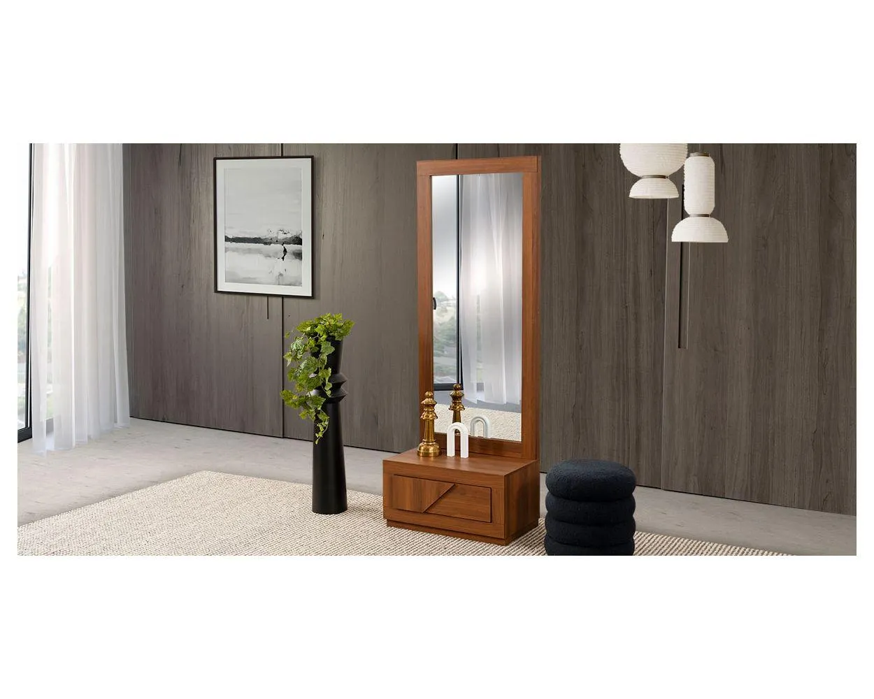 Espejo Vertical Varsovia Café