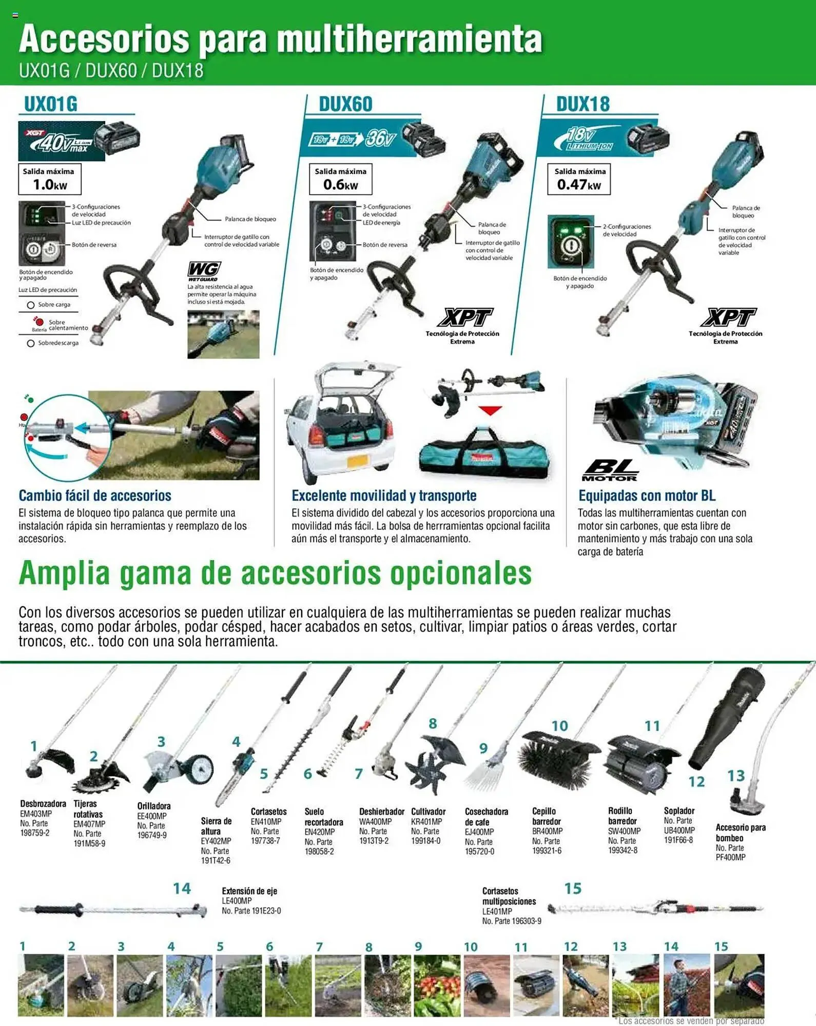 Catálogo de Catálogo Makita 4 de septiembre al 1 de julio 2026 - Pagina 76