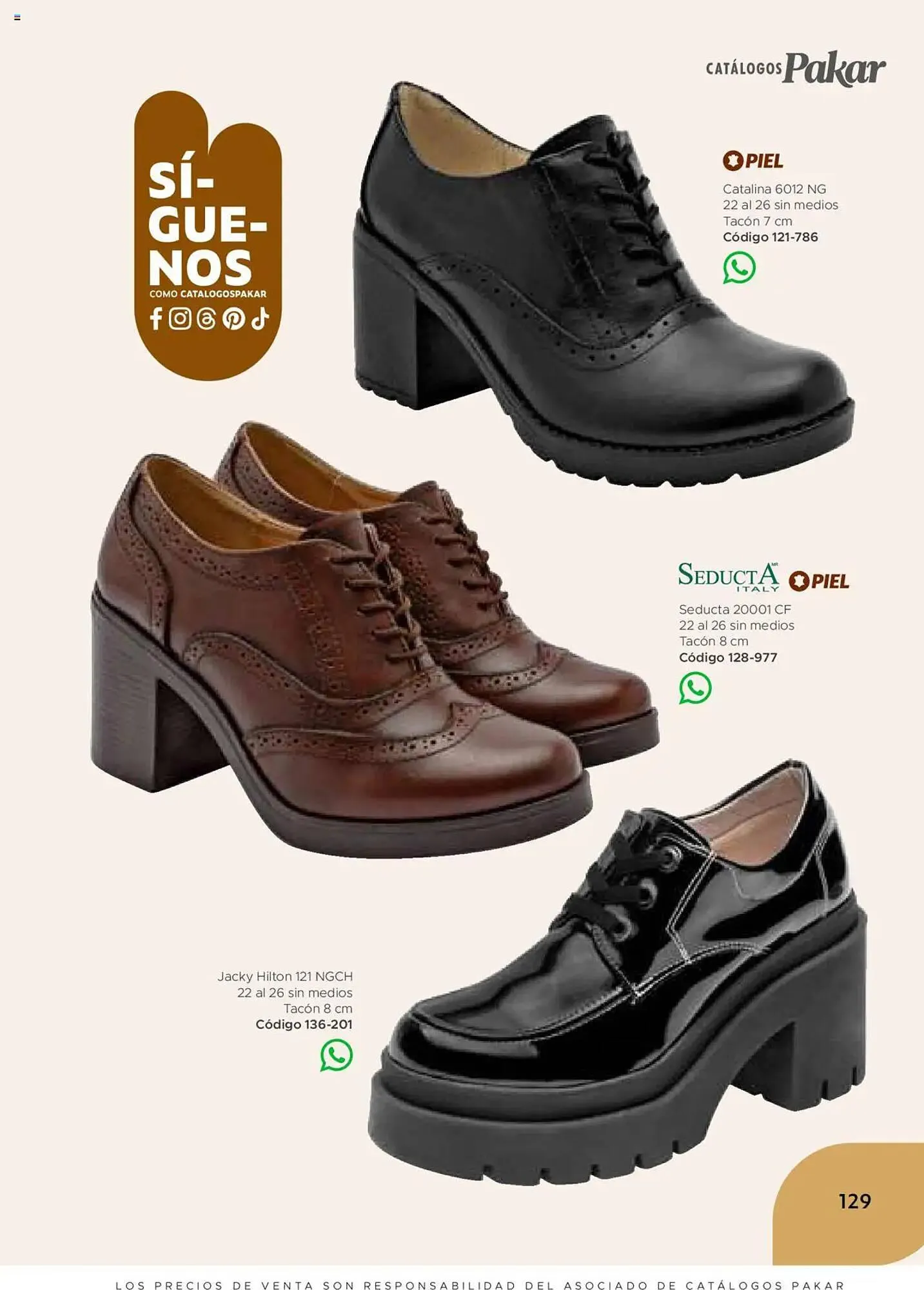 Catálogo de Catálogo SC Pakar 24 de julio al 1 de enero 2026 - Pagina 129