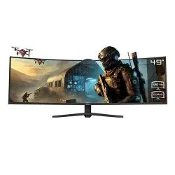 Monitor Gamer Curvo Xzeal XZ4090 LED 49", 5120x1440, 120Hz, HDMI/DisplayPort, Negro