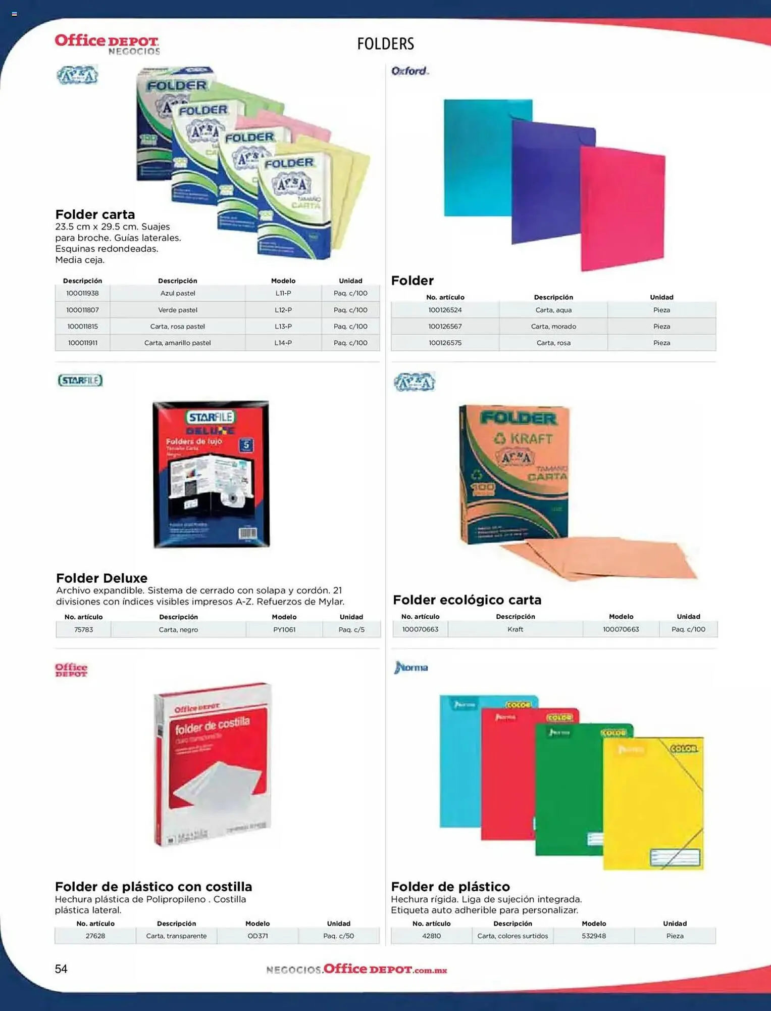 Catálogo de Catálogo Office Depot 9 de enero al 31 de diciembre 2025 - Pagina 56