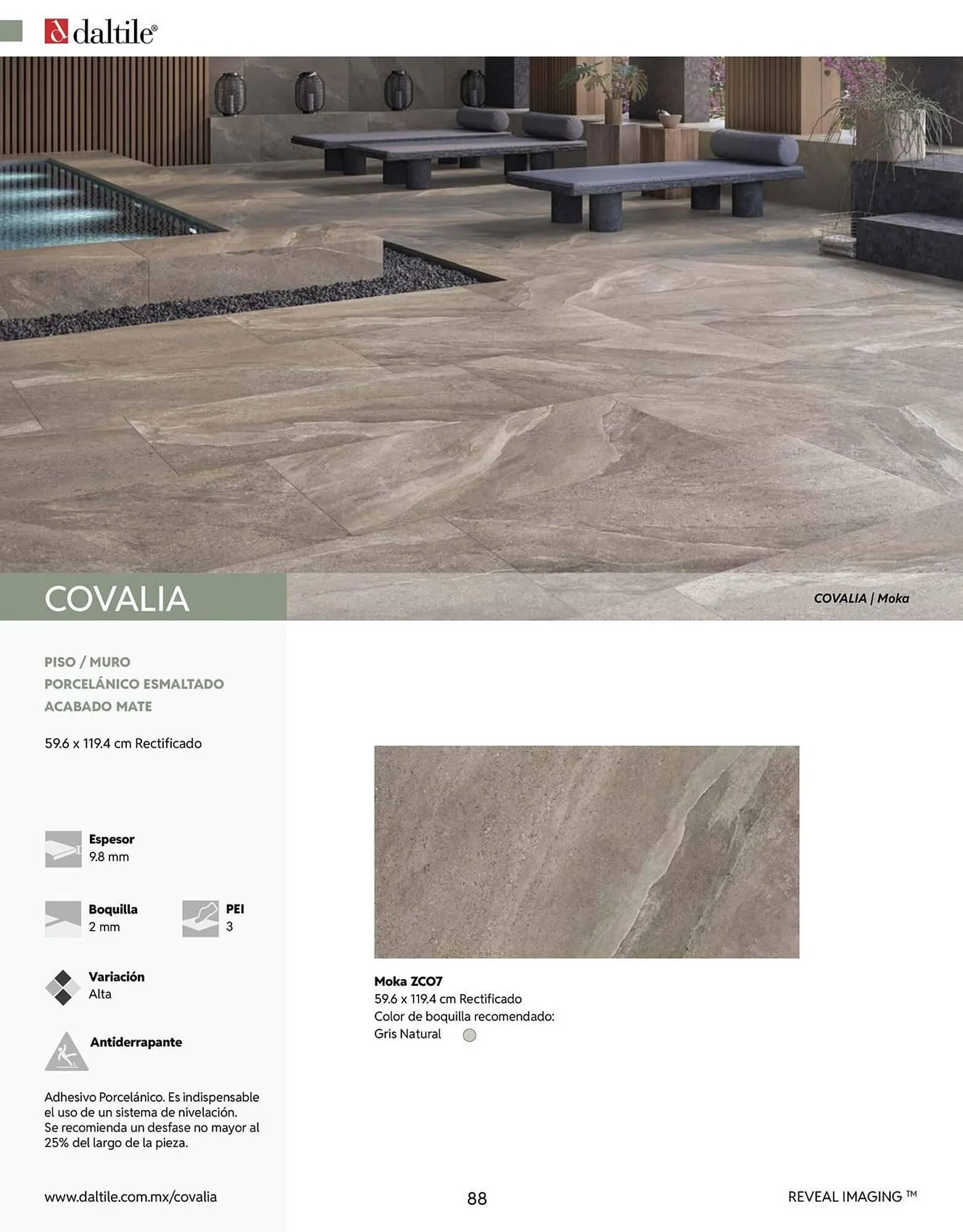 Catálogo de Catálogo Daltile 13 de enero al 31 de diciembre 2026 - Pagina 88