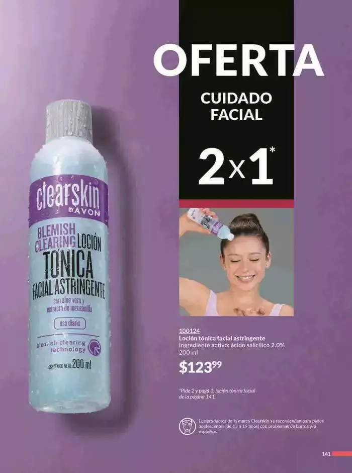 Catálogo de Avon COSMÉTICOS C3 3 de enero al 3 de febrero 2025 - Pagina 141