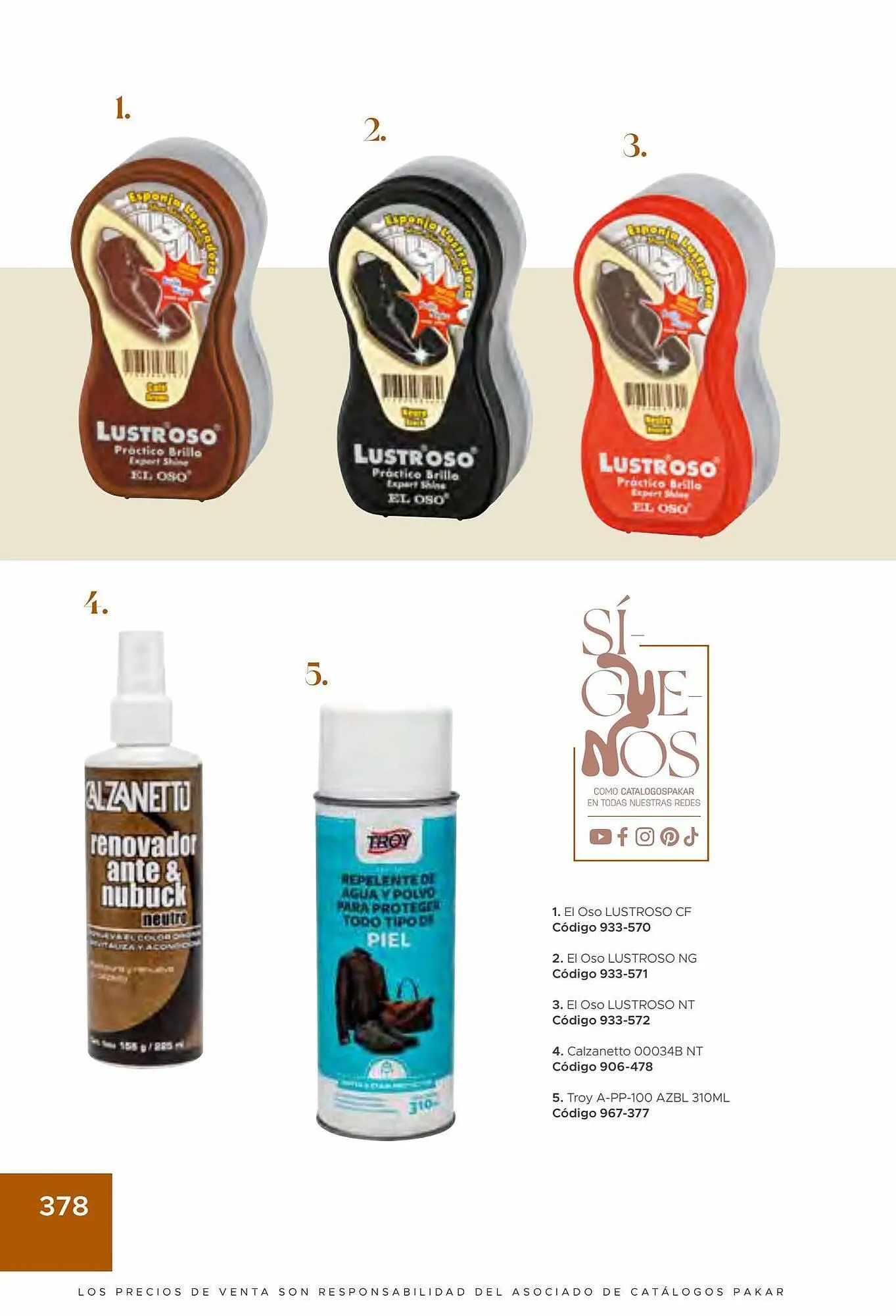 Catálogo de Catálogo SC Pakar 29 de julio al 31 de diciembre 2023 - Pagina 378