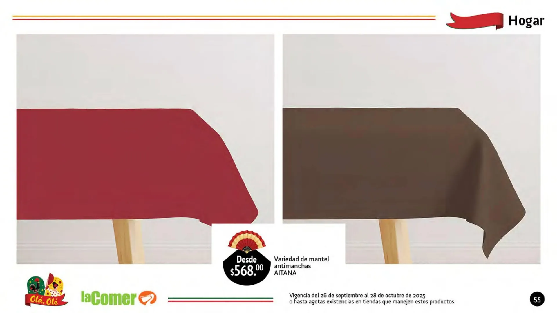 Catálogo de Folleto La Comer 26 de septiembre al 28 de octubre 2025 - Pagina 55