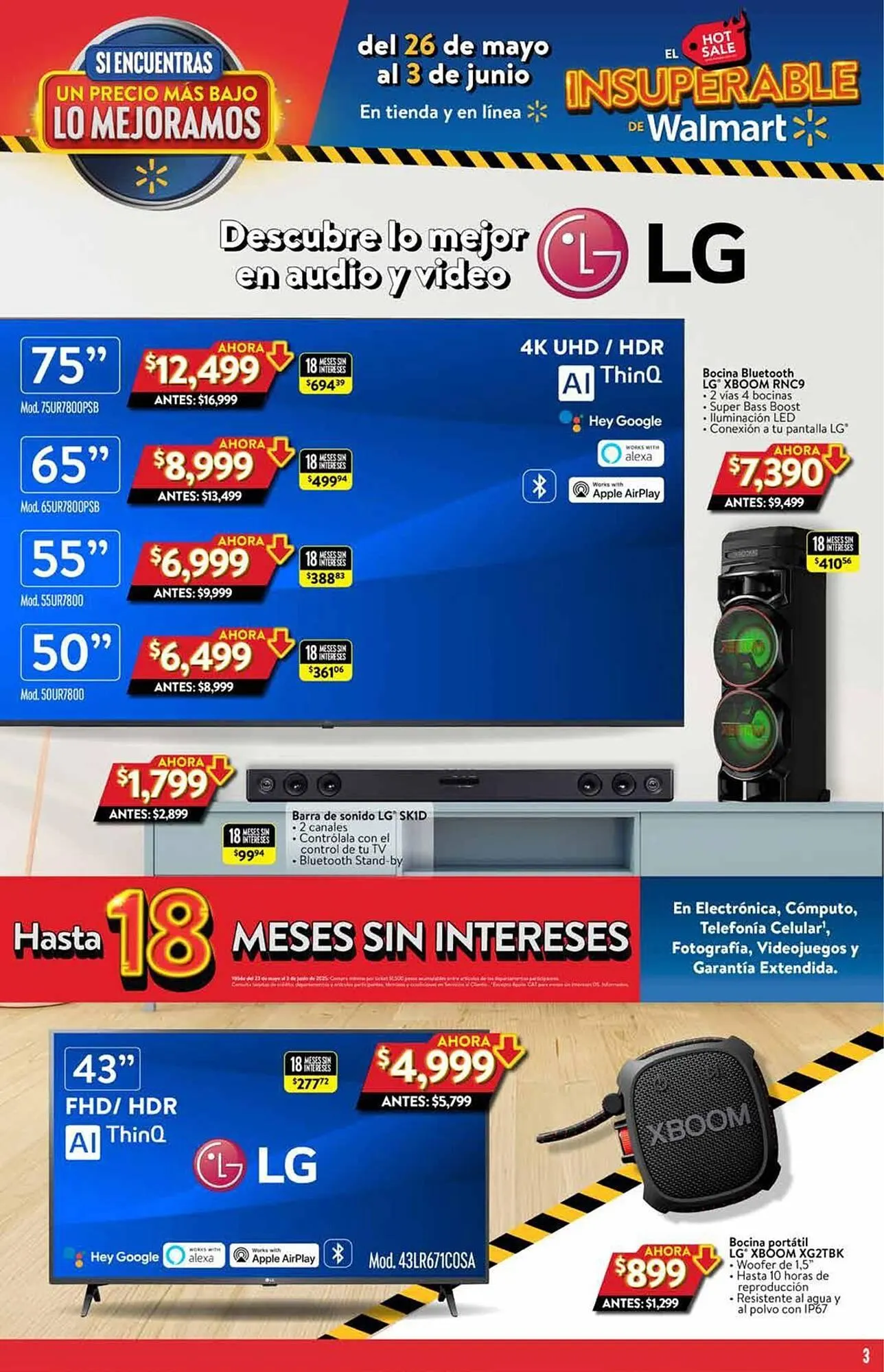 Catálogo de Catálogo Walmart 28 de mayo al 3 de junio 2025 - Pagina 3