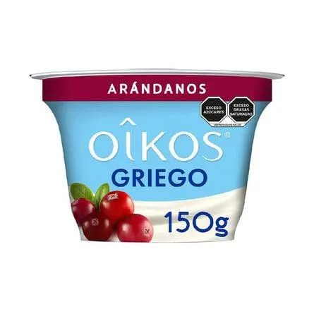 Yoghurt Griego Oikos Con Arándano 150g