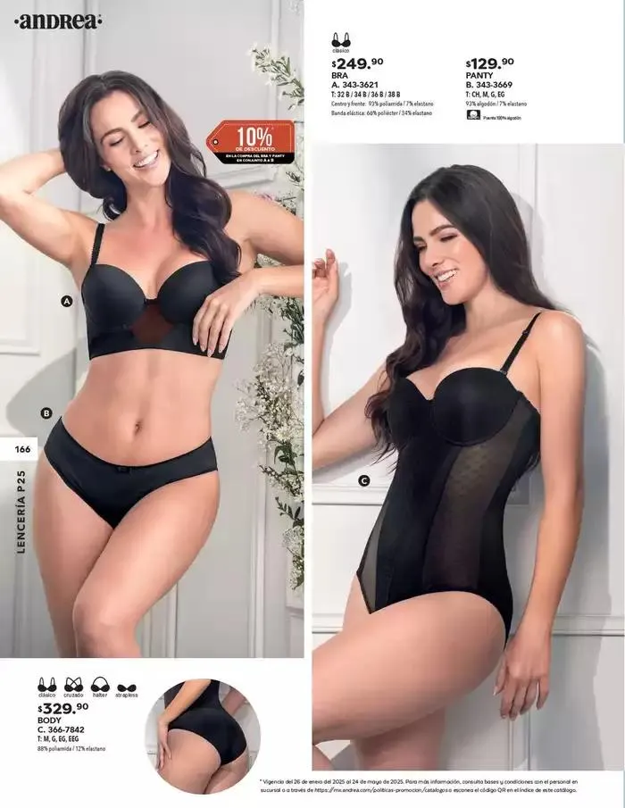 Catálogo de ANDREA | lencerìa 26 de enero al 24 de mayo 2025 - Pagina 22