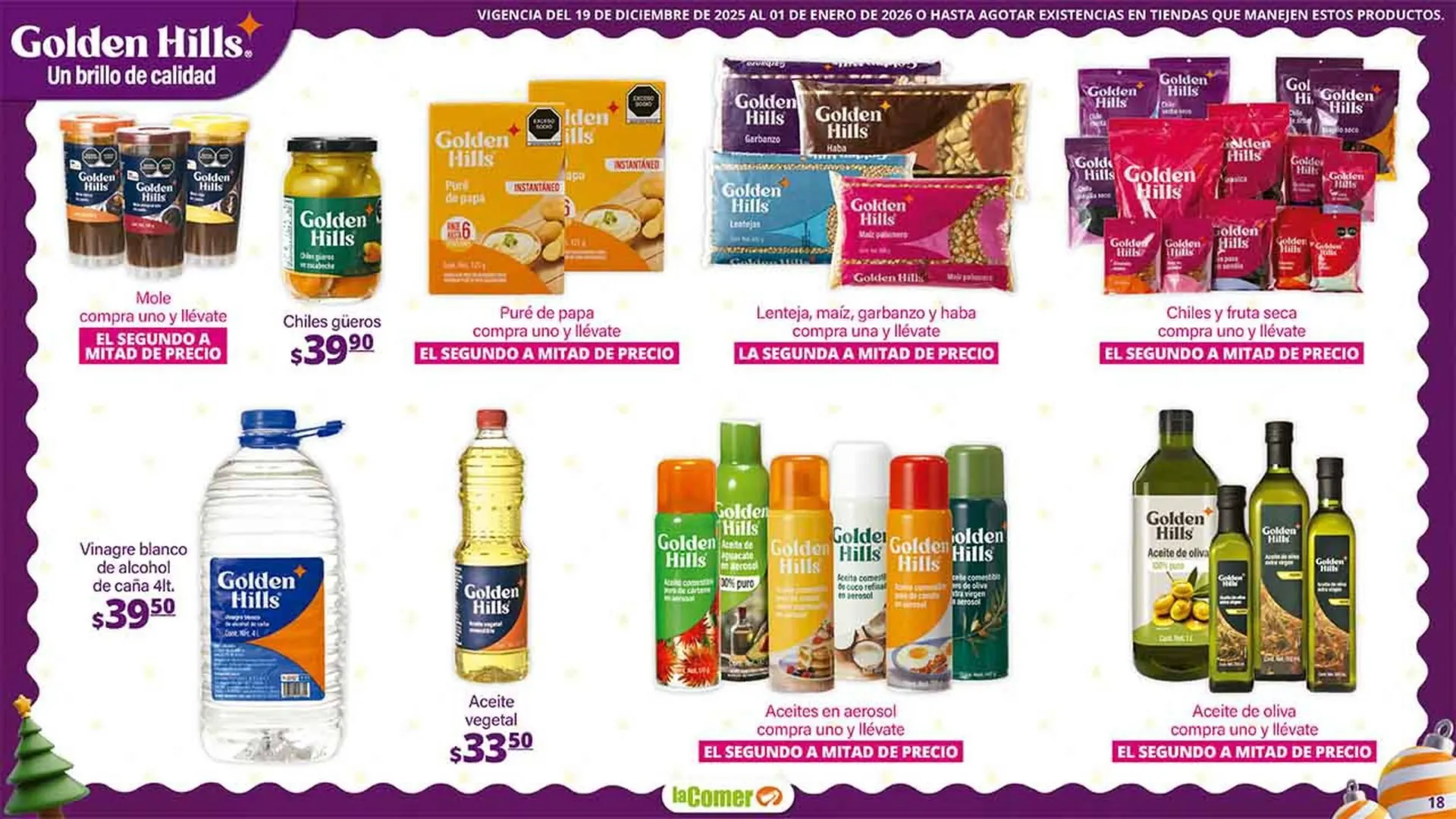 Catálogo de Folleto La Comer 19 de diciembre al 1 de enero 2026 - Pagina 18