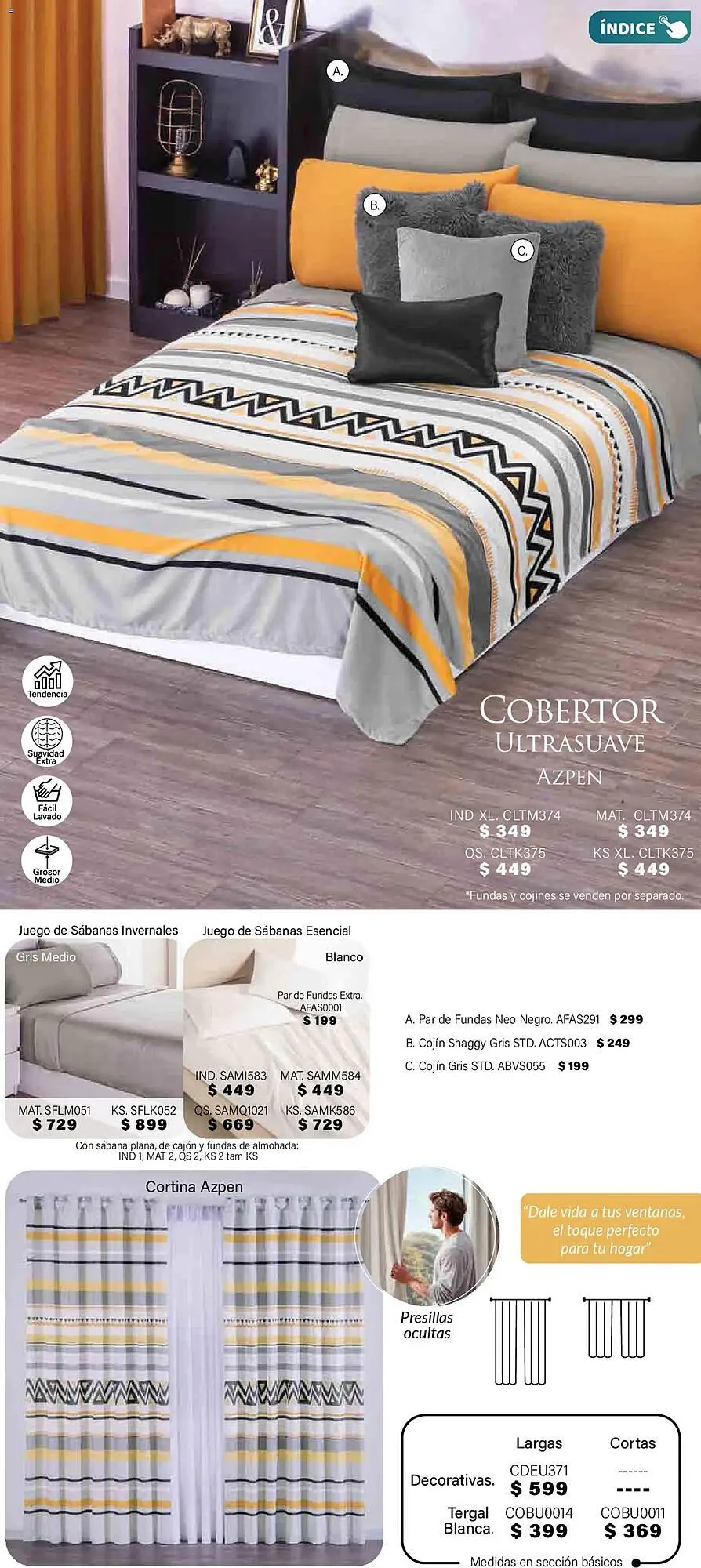 Catálogo de Catálogo Colchas Concord 1 de noviembre al 1 de febrero 2026 - Pagina 410