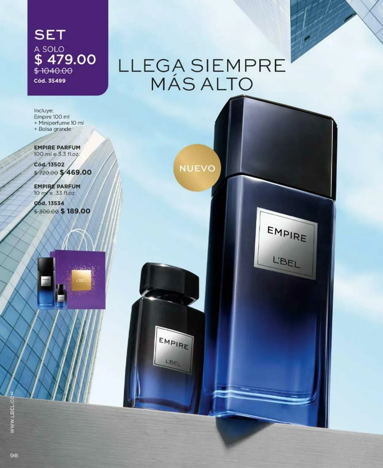 Catálogo de L'Bel Oferta actual 8 de mayo al 31 de mayo 2024 - Pagina 98