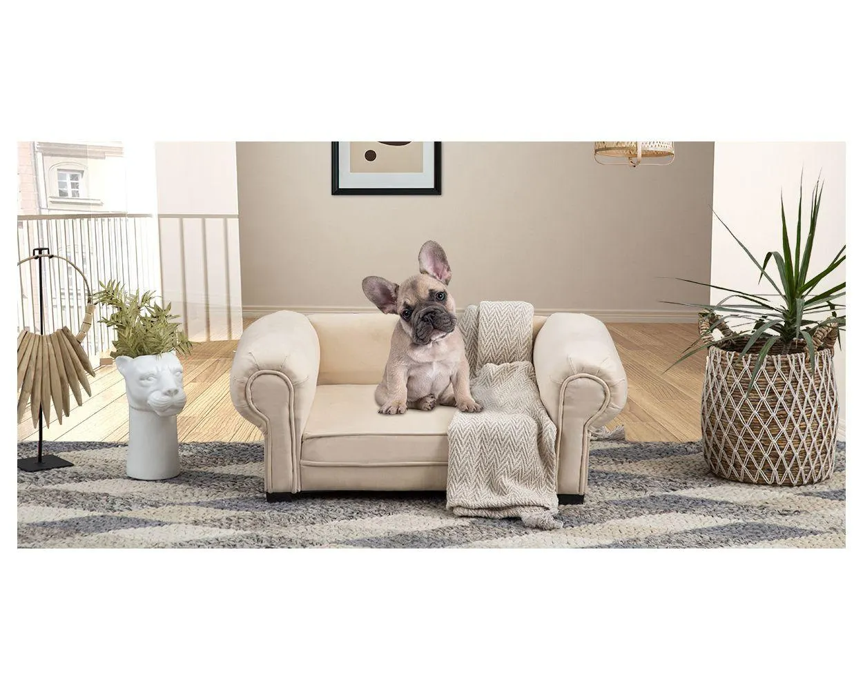 Cama Pet Lizza Beige