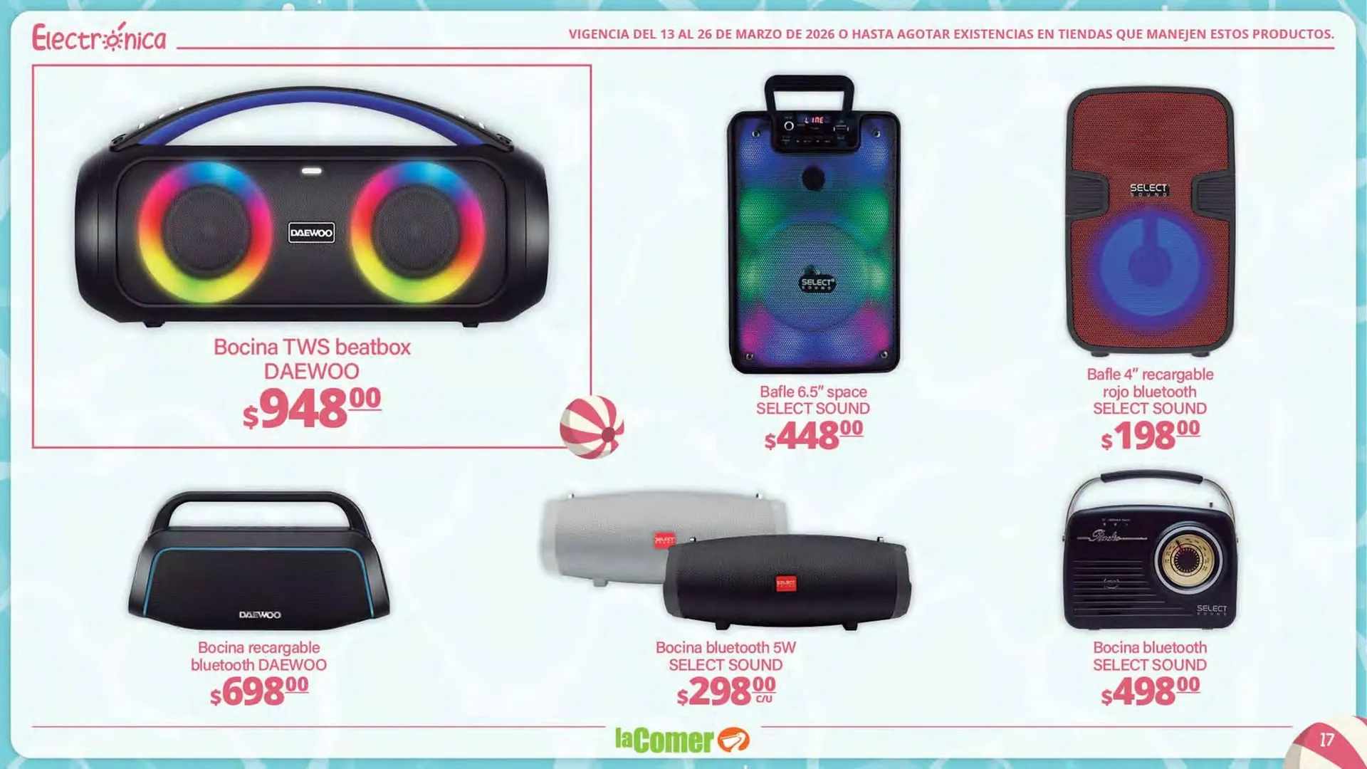 Catálogo de Folleto La Comer 13 de marzo al 26 de marzo 2026 - Pagina 17