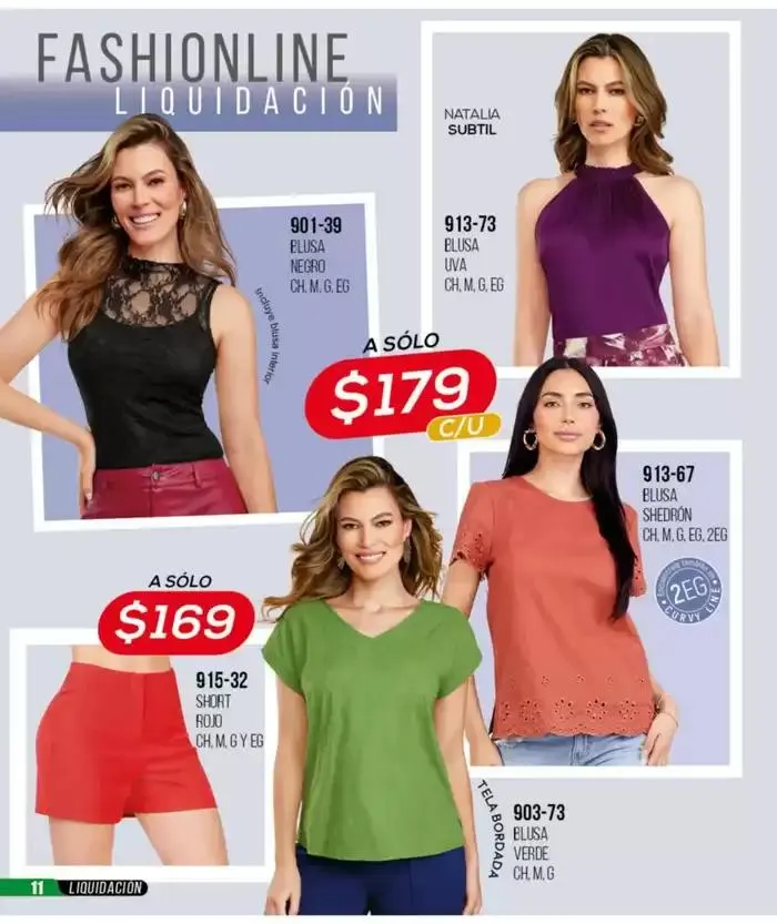 Catálogo de Catálogo Cklass Liquidación Ropa 2025 México 31 de marzo al 31 de agosto 2025 - Pagina 12