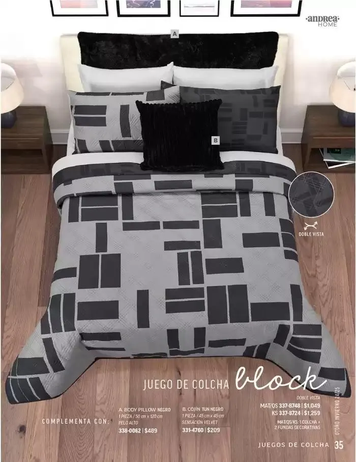 Catálogo de ANDREA - ANDREA HOME 26 de agosto al 25 de enero 2025 - Pagina 64