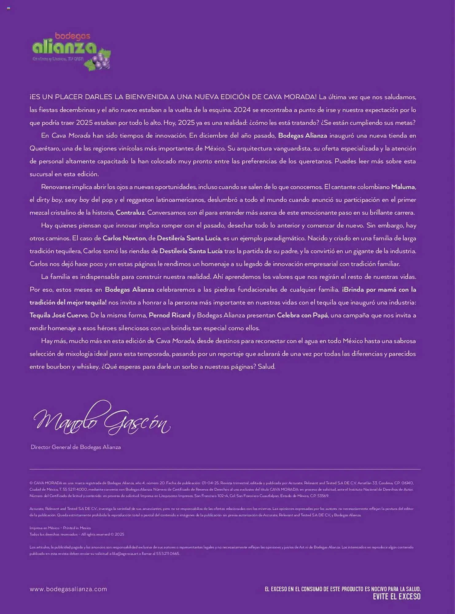 Catálogo de Catálogo Bodegas Alianza 1 de abril al 30 de junio 2025 - Pagina 4