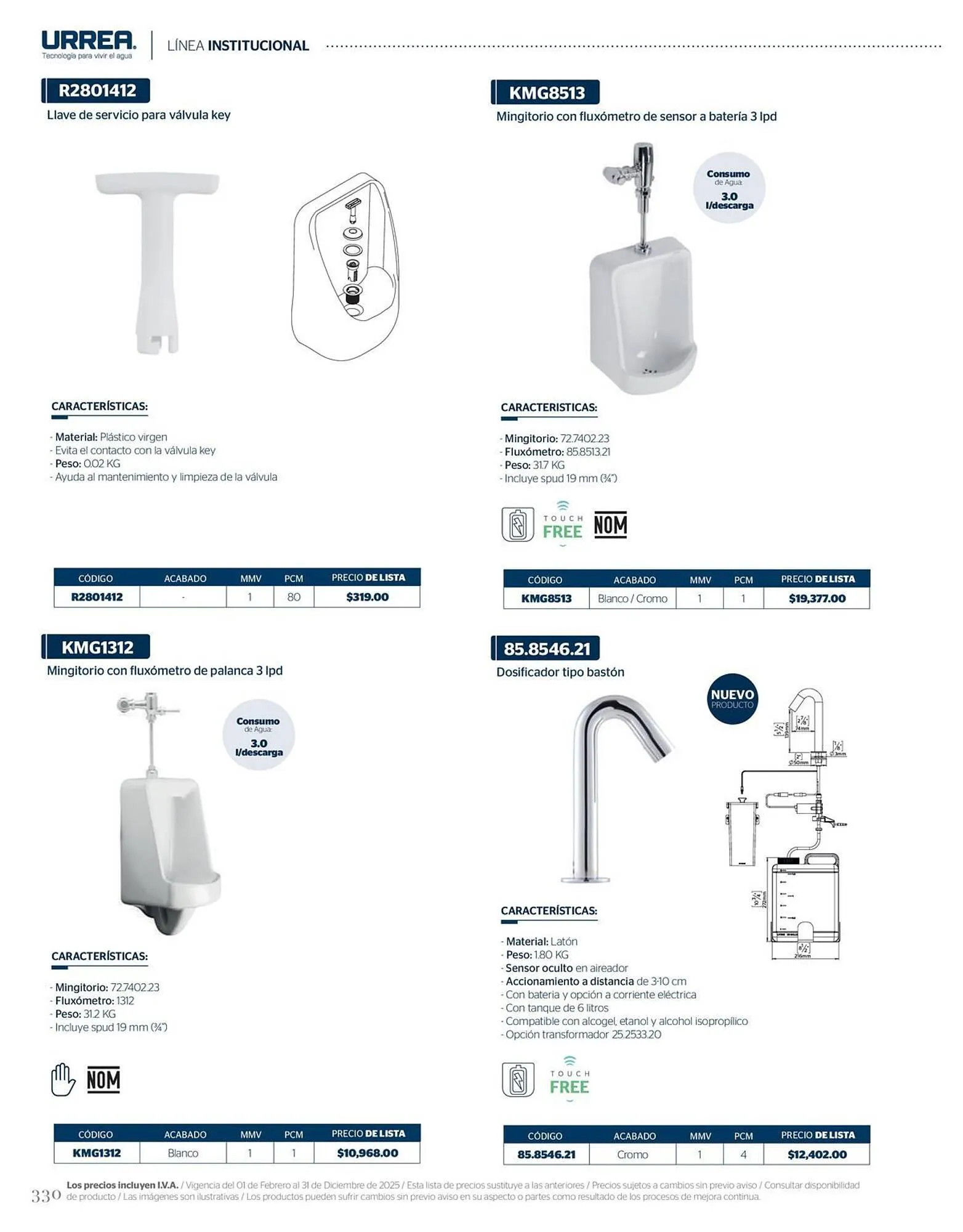 Catálogo de Catálogo Urrea 28 de febrero al 28 de febrero 2026 - Pagina 336