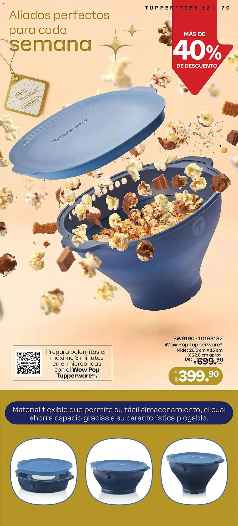 Catálogo de Catálogo Tupperware 3 de noviembre al 1 de diciembre 2025 - Pagina 70