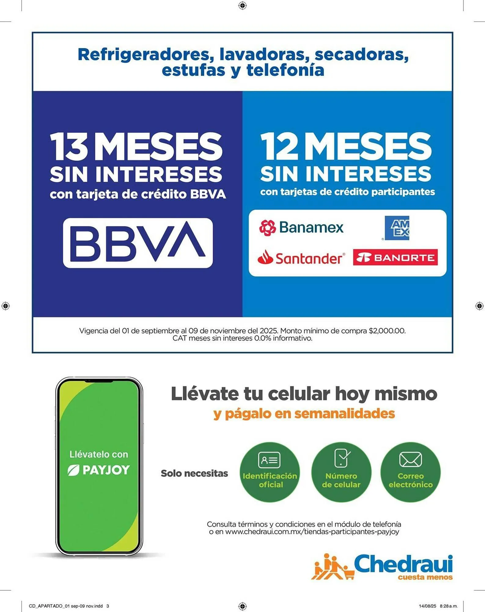 Catálogo de Folleto Chedraui 5 de noviembre al 9 de noviembre 2025 - Pagina 3