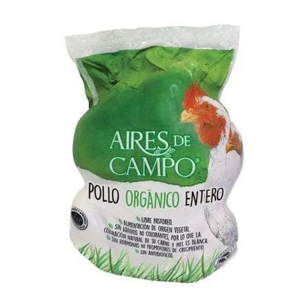 Pollo Entero Orgánico Aires de Campo Kg