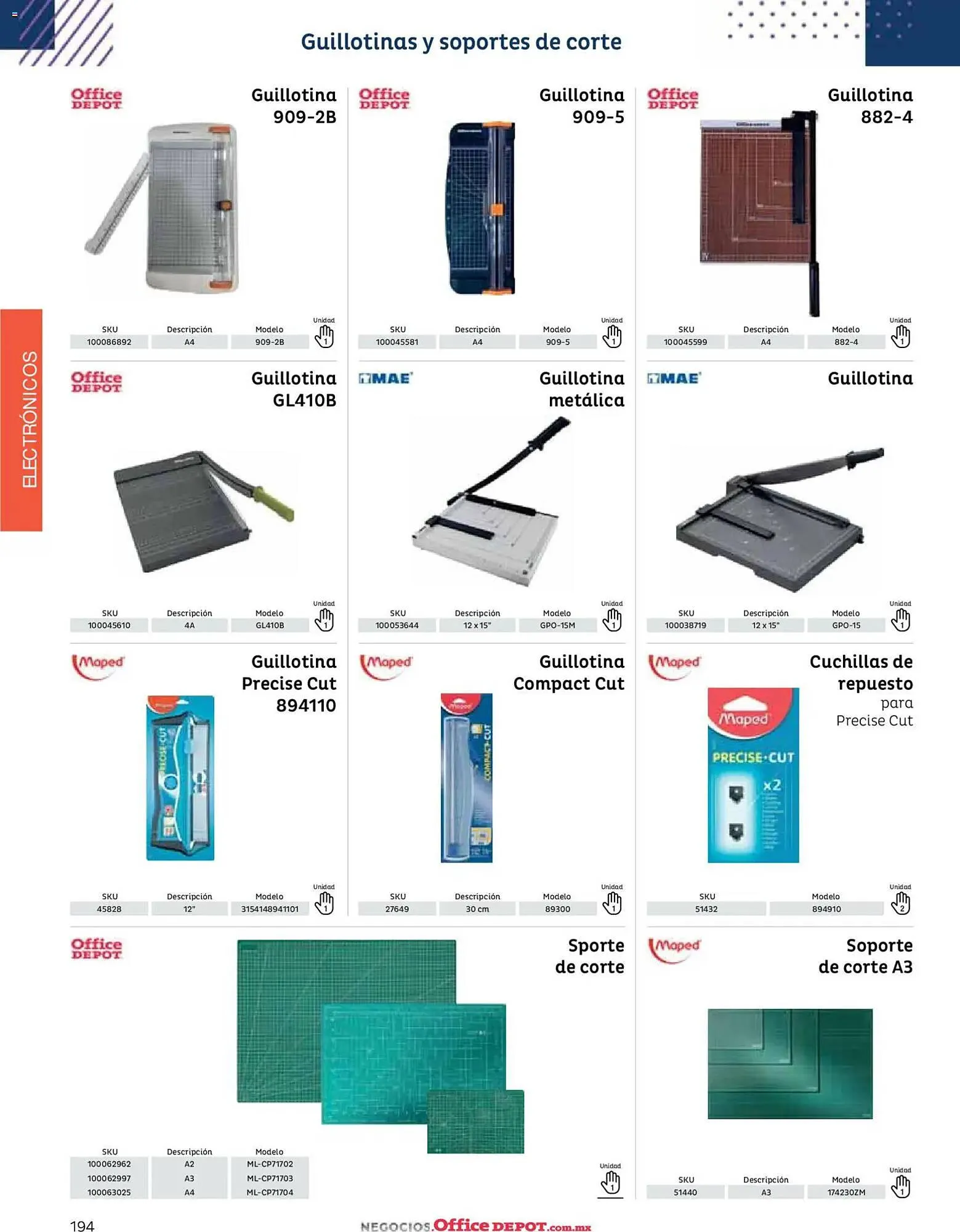 Catálogo de Catálogo Office Depot 12 de enero al 1 de enero 2027 - Pagina 196