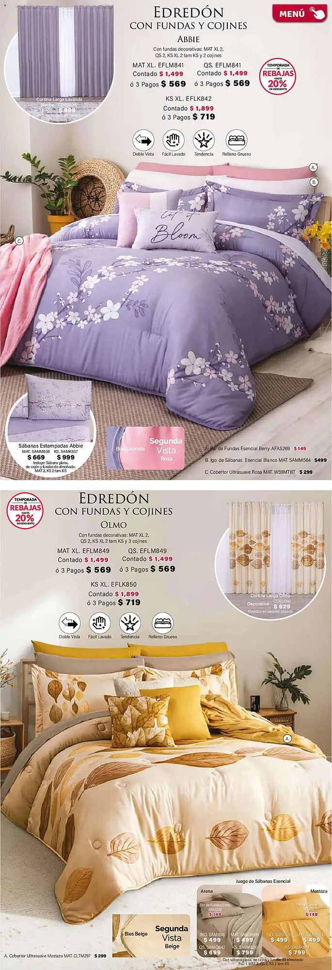 Catálogo de Catálogo Colchas Concord 1 de febrero al 2 de mayo 2026 - Pagina 42
