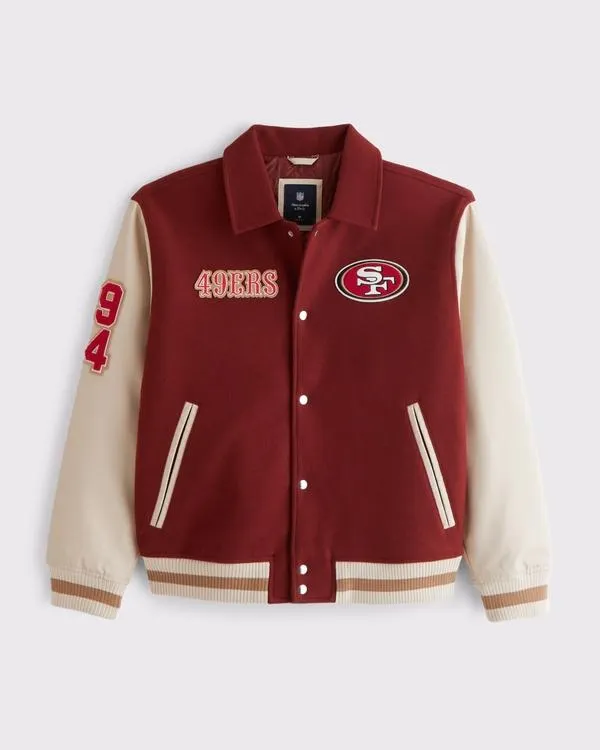 San Francisco 49ers Varsity Bomber Jacket