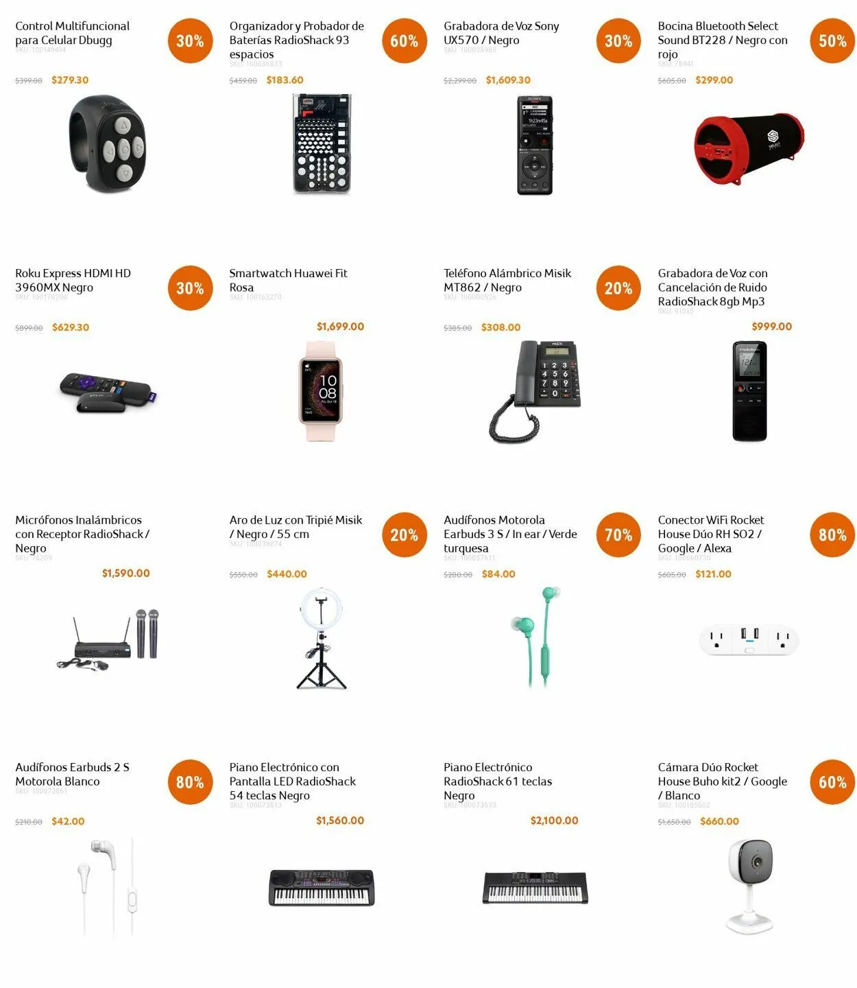 Catálogo de Radio Shack Oferta actual 6 de agosto al 21 de agosto 2025 - Pagina 8