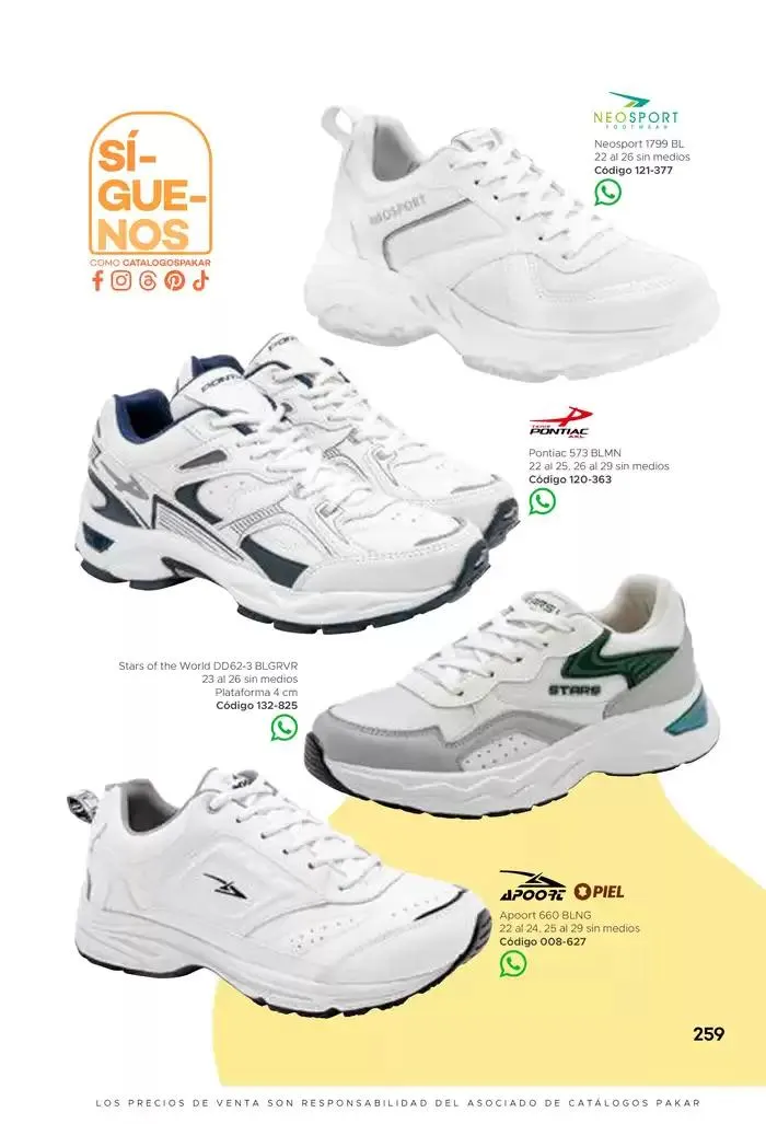 Catálogo de Pakar Casual 31 de enero al 31 de agosto 2025 - Pagina 259