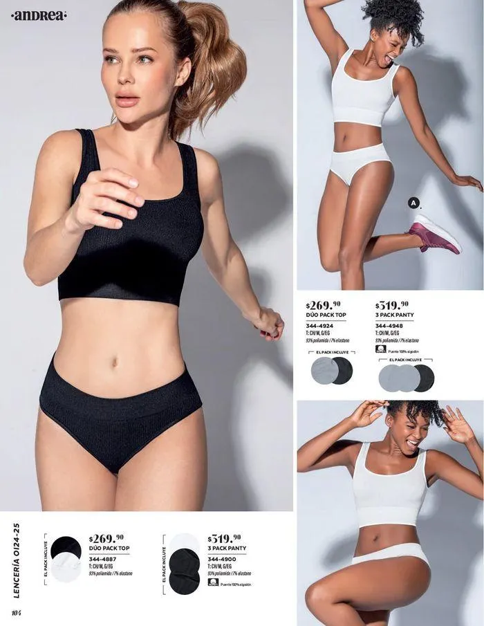 Catálogo de ANDREA - LENCERIA & VESTIR INTERIOR 26 de agosto al 25 de enero 2025 - Pagina 5