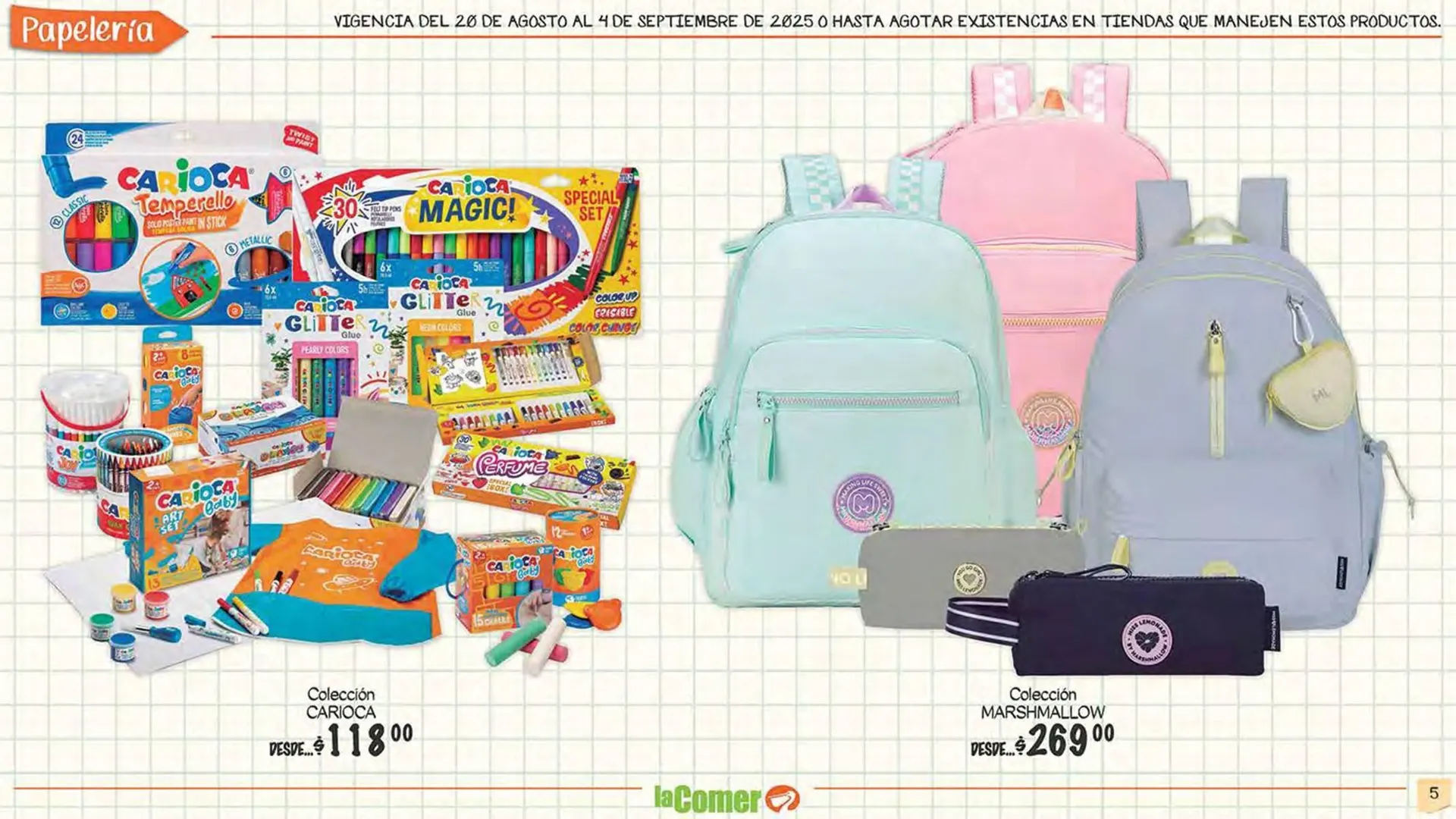 Catálogo de Catálogo La Comer 20 de agosto al 4 de septiembre 2025 - Pagina 5