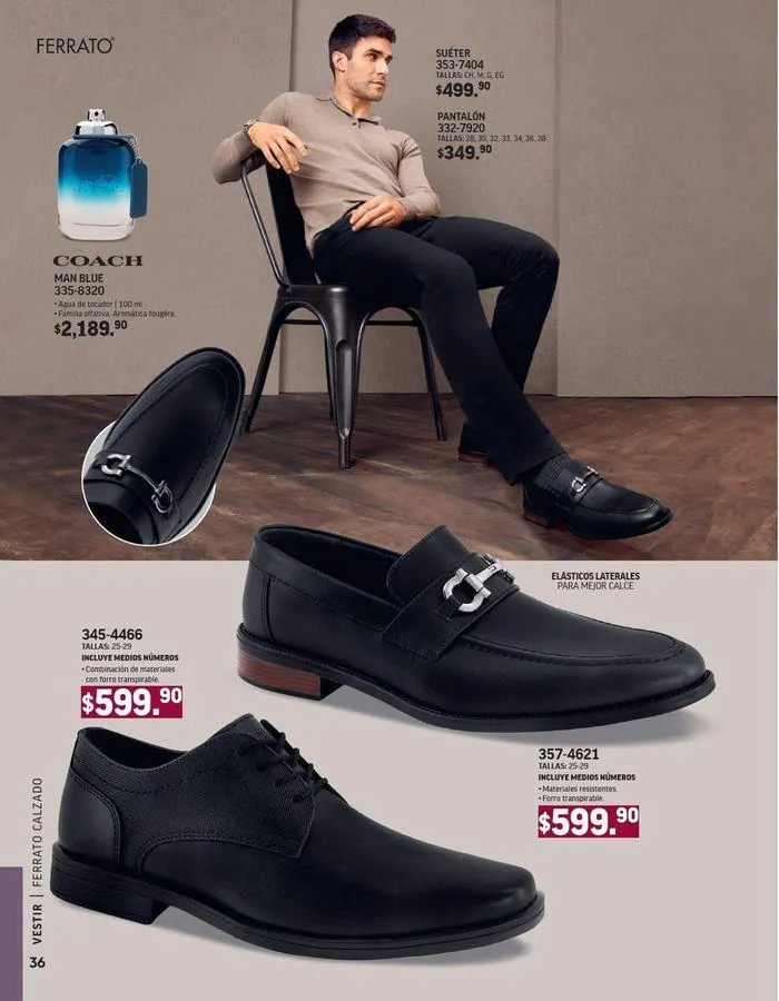 Catálogo de ANDREA - CALZADO CABALLERO 26 de agosto al 25 de enero 2025 - Pagina 126