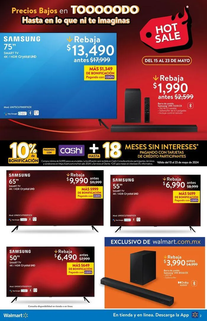 Catálogo de Walmart - Hot Sale 22 de mayo al 23 de mayo 2024 - Pagina 12