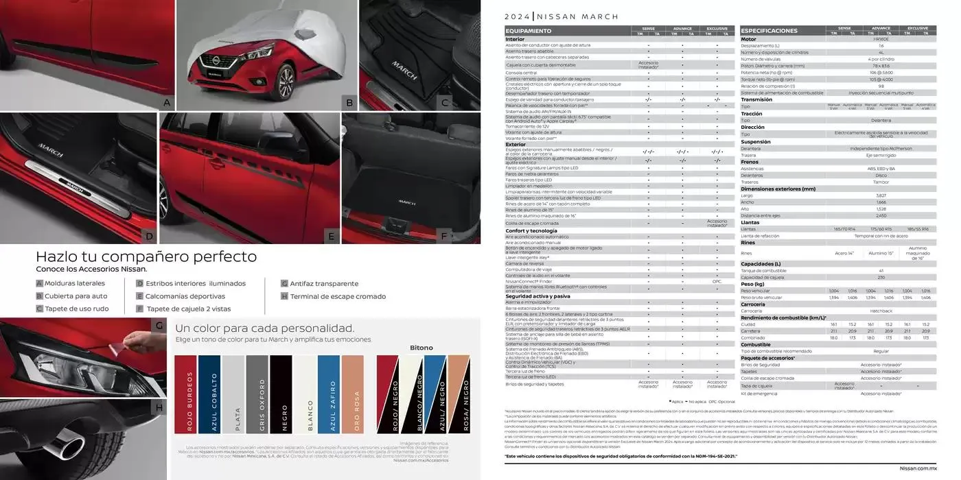 Catálogo de Nissan March 24 17 de marzo al 17 de marzo 2026 - Pagina 8