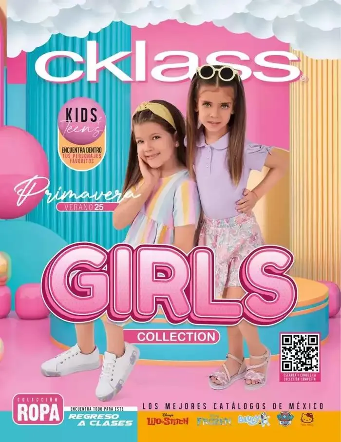 Catálogo de Catálogo Cklass Kids Niñas Primavera Verano 2025 México 8 de enero al 30 de junio 2025 - Pagina 1