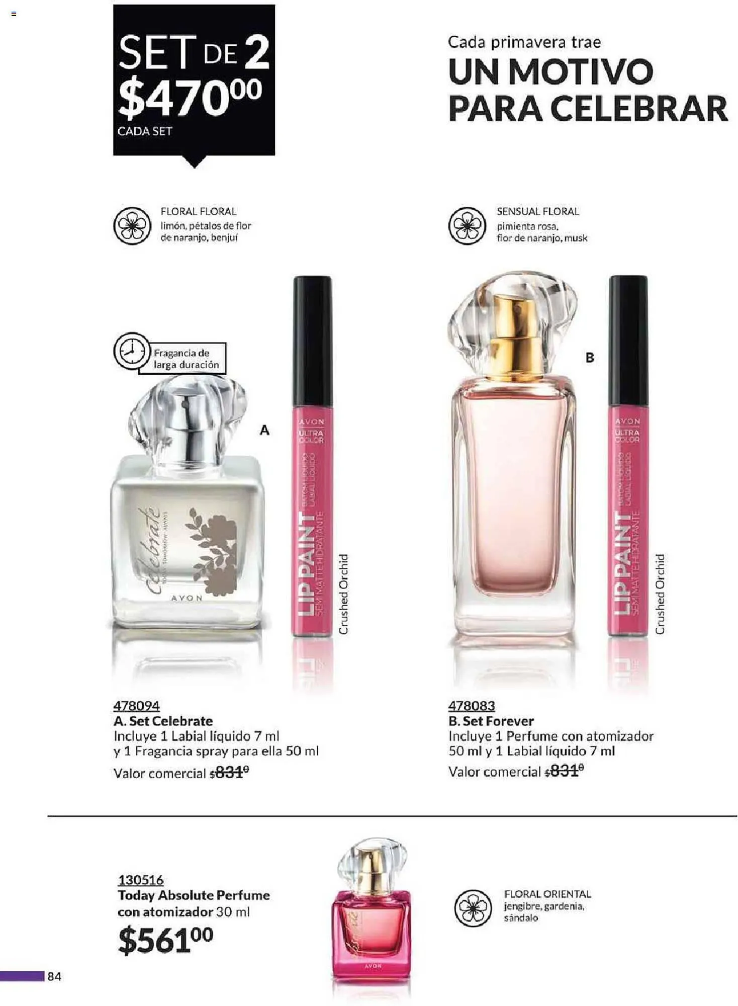 Catálogo de Catálogo Avon 24 de febrero al 4 de abril 2024 - Pagina 84