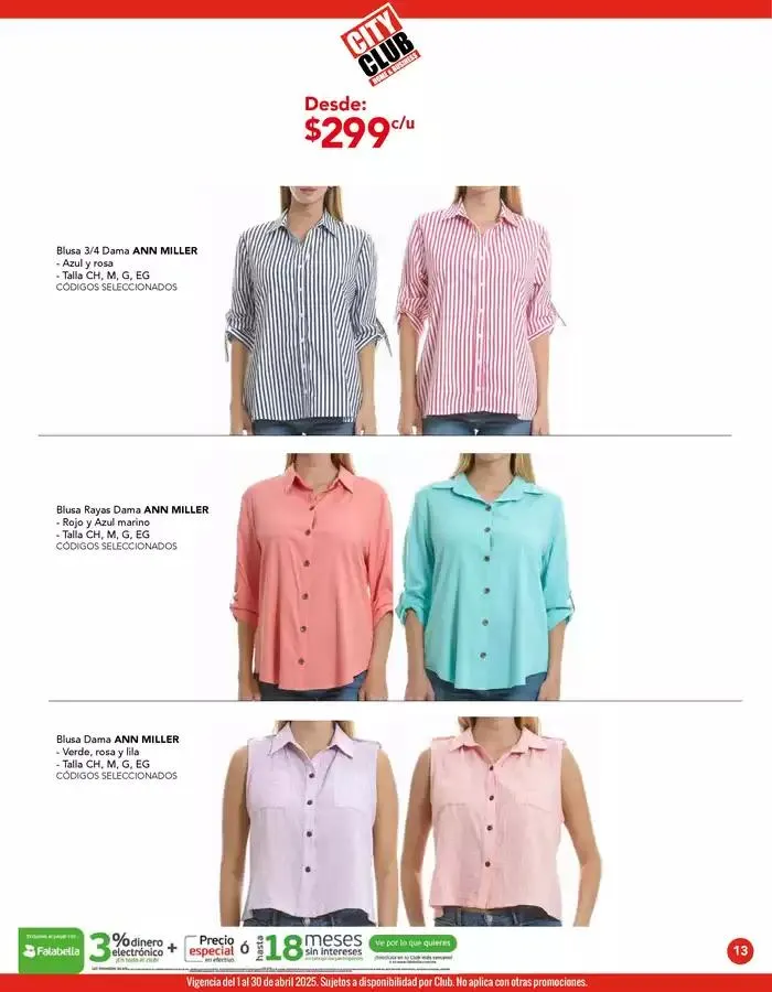 Catálogo de Folleto 1 de abril al 30 de abril 2025 - Pagina 13