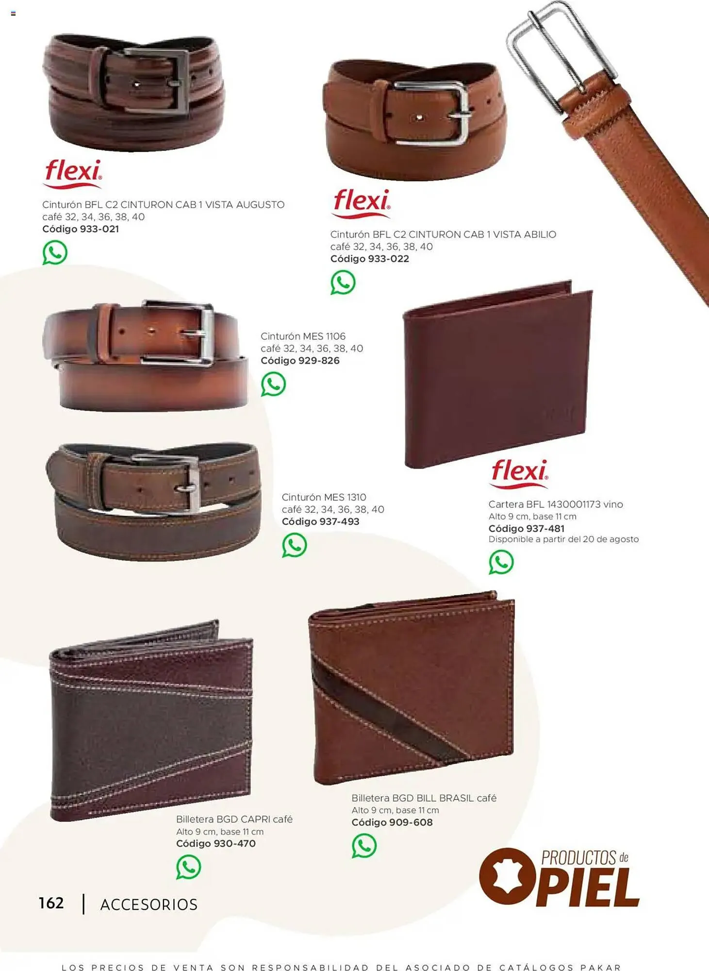 Catálogo de Catálogo SC Pakar 24 de julio al 1 de enero 2026 - Pagina 162